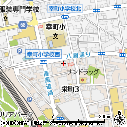 アットパーク川口栄町駐車場周辺の地図
