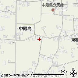 長野県伊那市東春近中殿島2623-1周辺の地図