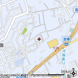 埼玉県入間市宮寺2980-3周辺の地図