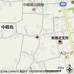 長野県伊那市東春近中殿島2673周辺の地図