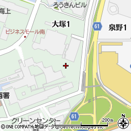 〒270-1352 千葉県印西市大塚の地図