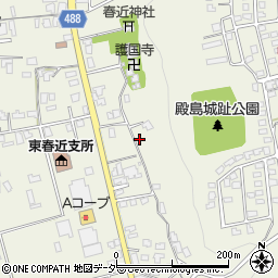 長野県伊那市東春近中殿島2793周辺の地図