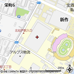 日立製作所インフラシステム社松戸事業所周辺の地図