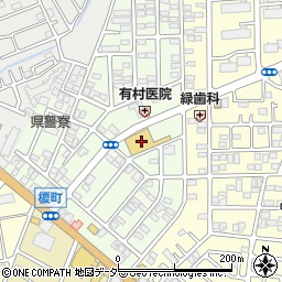 西友所沢榎町店周辺の地図