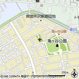 亀ヶ谷神社周辺の地図