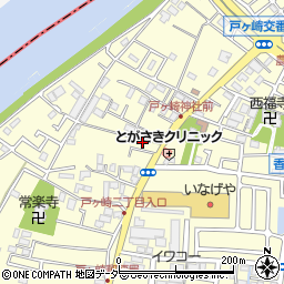 埼玉県三郷市戸ヶ崎2229周辺の地図