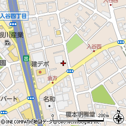 東京都足立区入谷周辺の地図