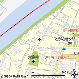 埼玉県三郷市戸ヶ崎3254周辺の地図