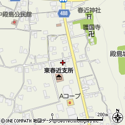 長野県伊那市東春近中殿島2709周辺の地図
