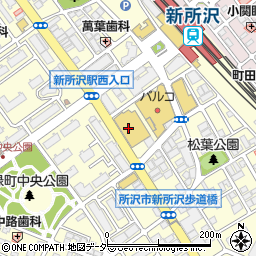 パルコ新所沢店　ＫＯＫＵＭＩＮ周辺の地図