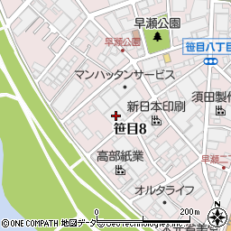 宏和樹脂工業戸田工場周辺の地図
