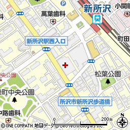 西松屋新所沢パルコ店周辺の地図