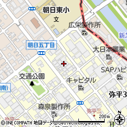 株式会社中川製作所　事業本部工事・管理部周辺の地図