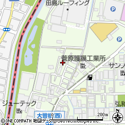 埼玉県八潮市大曽根2087-1周辺の地図