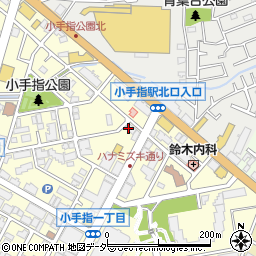 小手指向陽保育園周辺の地図