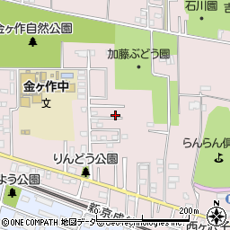 千葉県松戸市金ケ作344-15周辺の地図