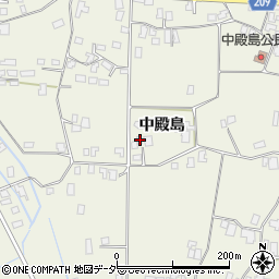 長野県伊那市東春近中殿島2485周辺の地図