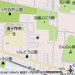 千葉県松戸市金ケ作344-16周辺の地図