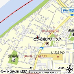 埼玉県三郷市戸ヶ崎2232周辺の地図
