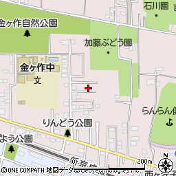 千葉県松戸市金ケ作344-4周辺の地図