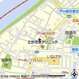 埼玉県三郷市戸ヶ崎2244周辺の地図