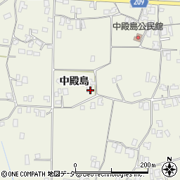長野県伊那市東春近中殿島2477周辺の地図