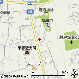 長野県伊那市東春近中殿島2808周辺の地図