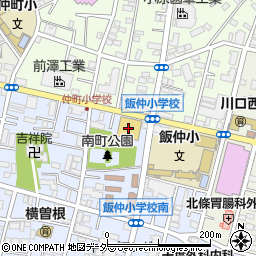 パーク川口仲町駐車場周辺の地図