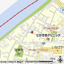 埼玉県三郷市戸ヶ崎2234周辺の地図