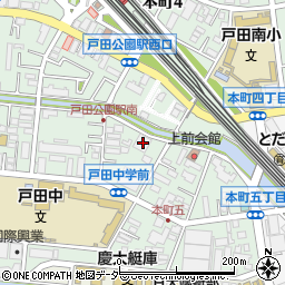 株式会社原田伸銅所周辺の地図