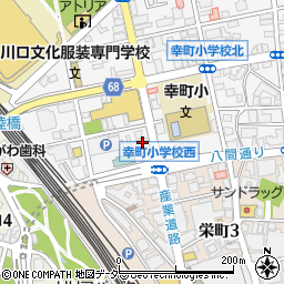 茗渓塾川口教室周辺の地図
