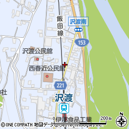 長野県伊那市西春近5166周辺の地図