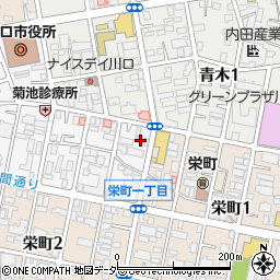 株式会社埼京デンキセンター周辺の地図