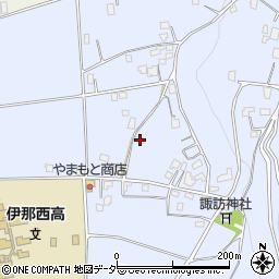 長野県伊那市西春近4933周辺の地図
