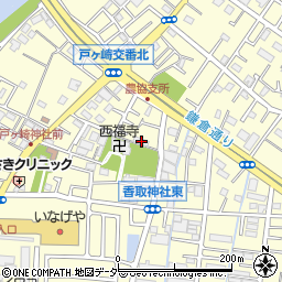埼玉県三郷市戸ヶ崎2丁目66周辺の地図