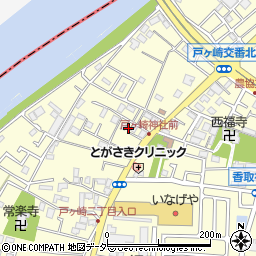埼玉県三郷市戸ヶ崎2250周辺の地図