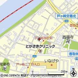 埼玉県三郷市戸ヶ崎2249周辺の地図