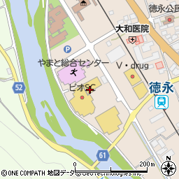 マツオカ大和店周辺の地図