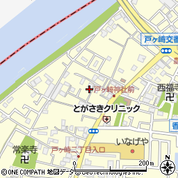埼玉県三郷市戸ヶ崎2242周辺の地図