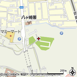 松戸中央霊園周辺の地図