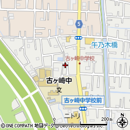 千葉県松戸市古ケ崎2571周辺の地図
