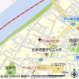 埼玉県三郷市戸ヶ崎2251-1周辺の地図