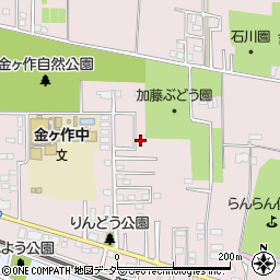 千葉県松戸市金ケ作344-3周辺の地図