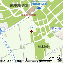 埼玉県所沢市下新井1383周辺の地図