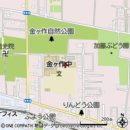 松戸市立金ヶ作中学校周辺の地図