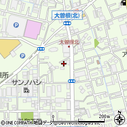 埼玉県八潮市大曽根1100周辺の地図