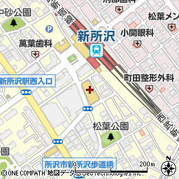 ドトールコーヒーショップ 新所沢西口店周辺の地図