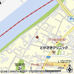 埼玉県三郷市戸ヶ崎2239周辺の地図