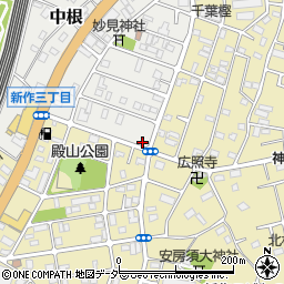 千葉県松戸市中根505周辺の地図