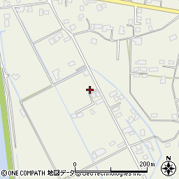 長野県伊那市東春近中殿島1383-1周辺の地図
